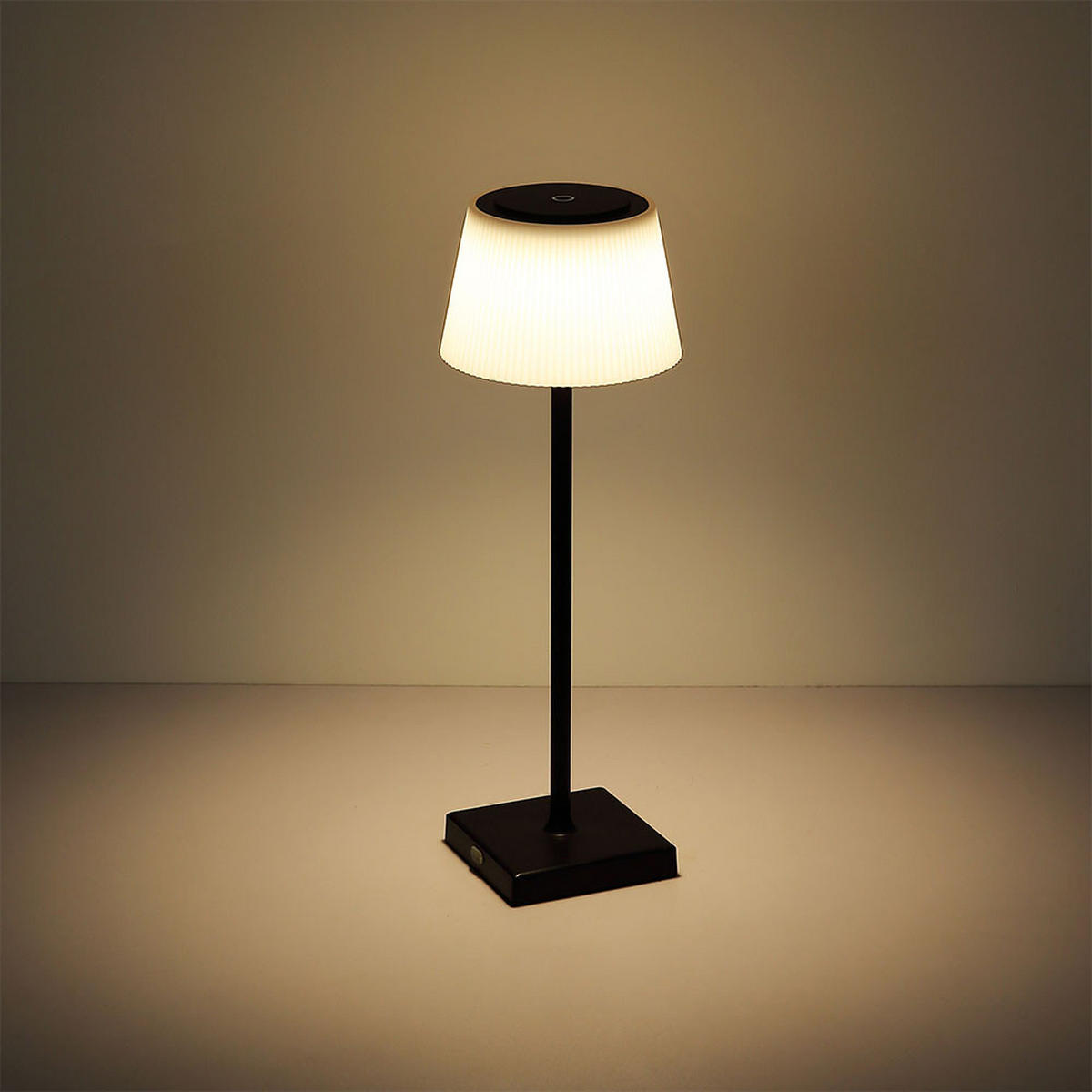 LED TISCHLEUCHTE GREGOIR Weiß - Weiß, Metall (13.1/13.1/38cm) - Globo Lighting