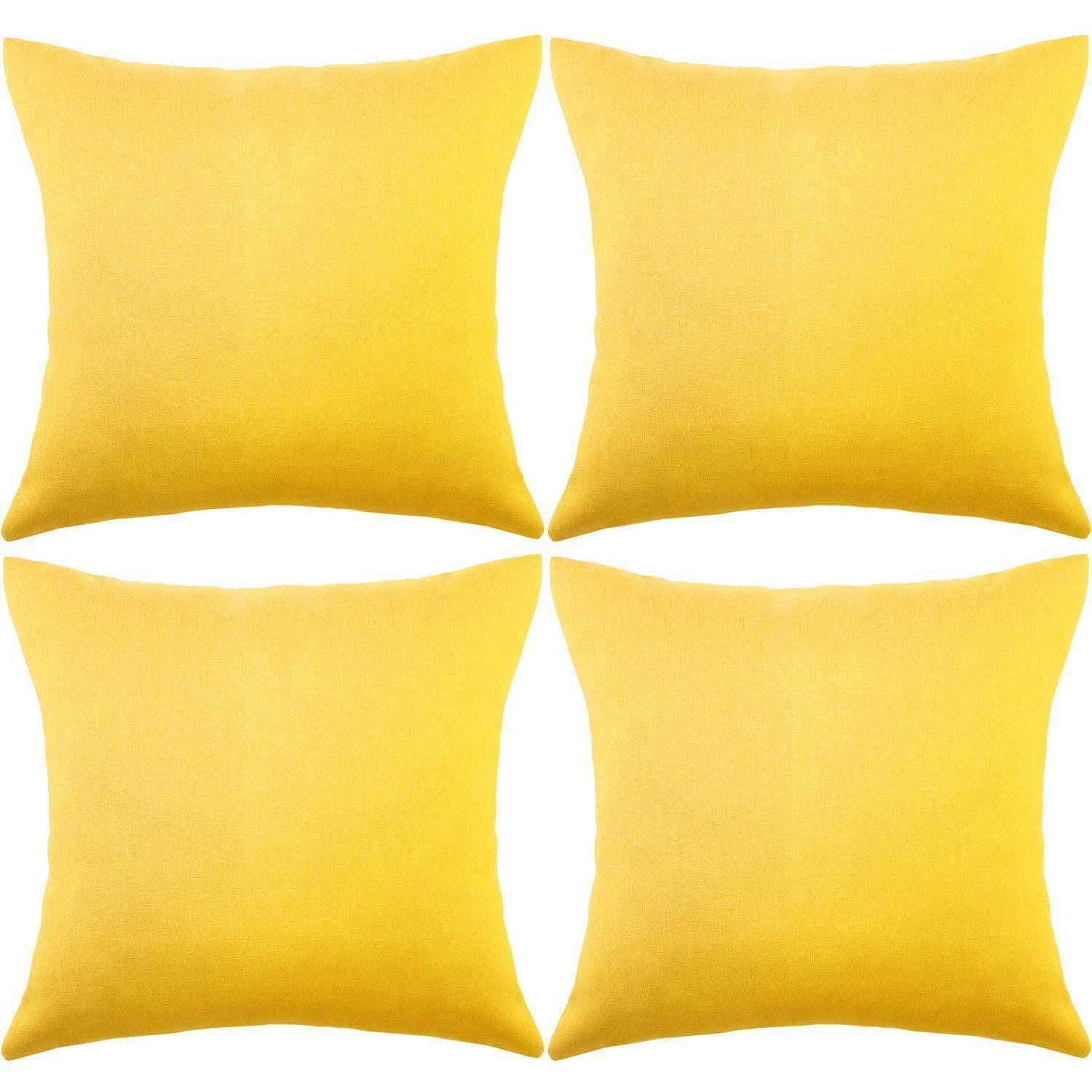 XXXLutz Kissenbezug Gelb 45x45 cm