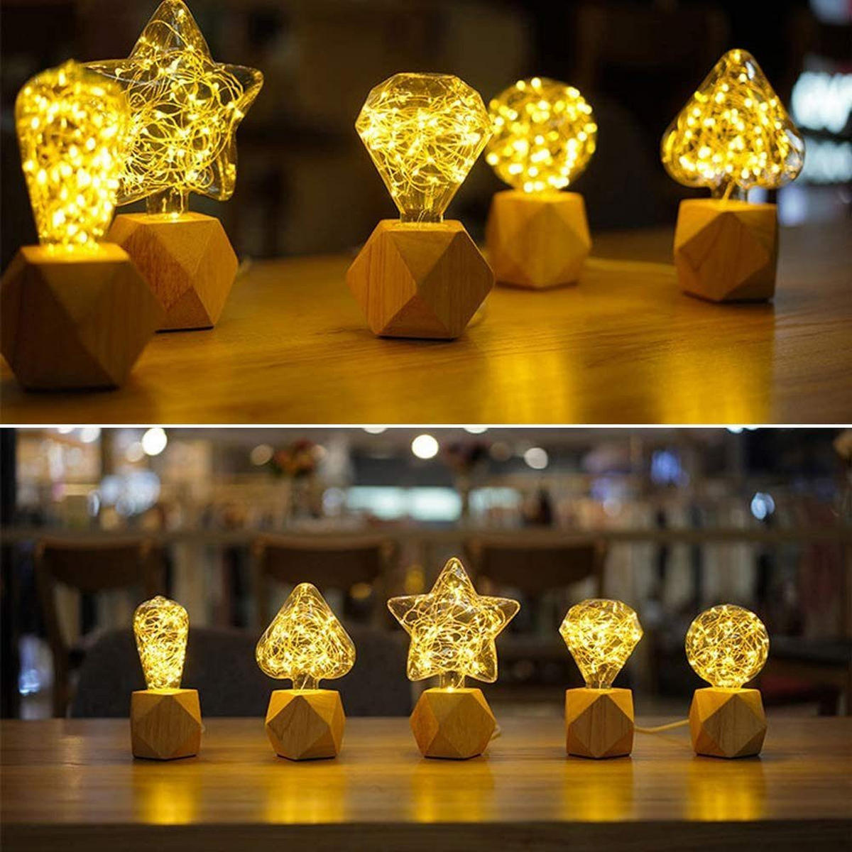 LED-LEUCHTMITTEL Arno II 17/11.5/11.5cm - Transparent, Glas (11.5/11.5cm) - Nettlife