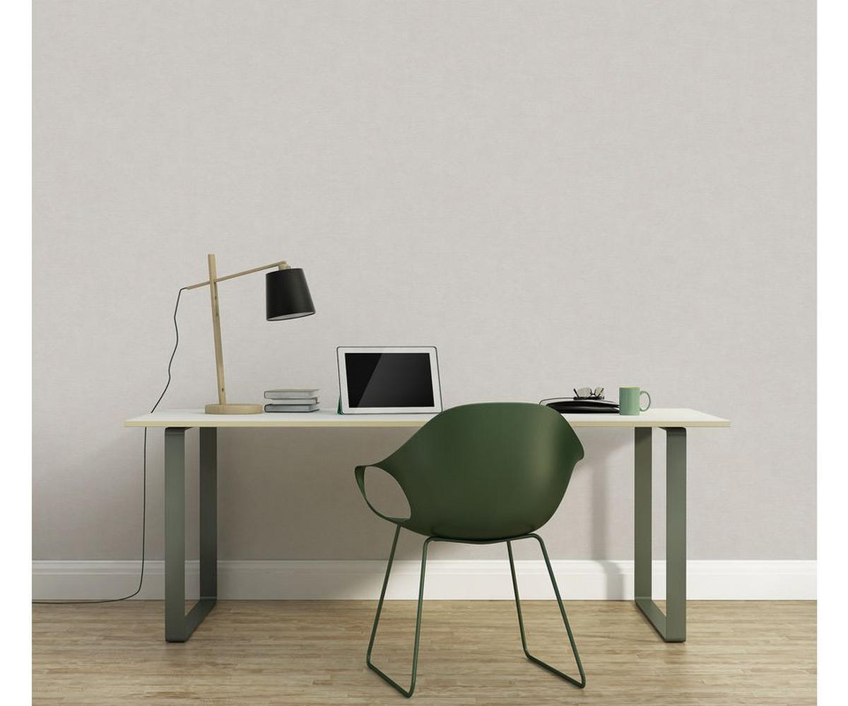 VLIESTAPETE Grau 53/1005 cm - Grau, Textil (53/1cm) - KUNSTLOFT