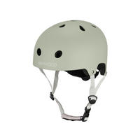 HELM für Kinder aus ABS-Recyclingmaterial, ab 3 Jahren, Olive - Olivgrün, Kunststoff (21/24cm) - Banwood