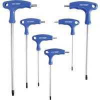 SCHRAUBENDREHER-SATZ MIT T-GRIFF UND SEITLICHER KLINGE | T-PROFIL - Multicolor, Kunststoff/Metall (1/1cm) - BGS technic