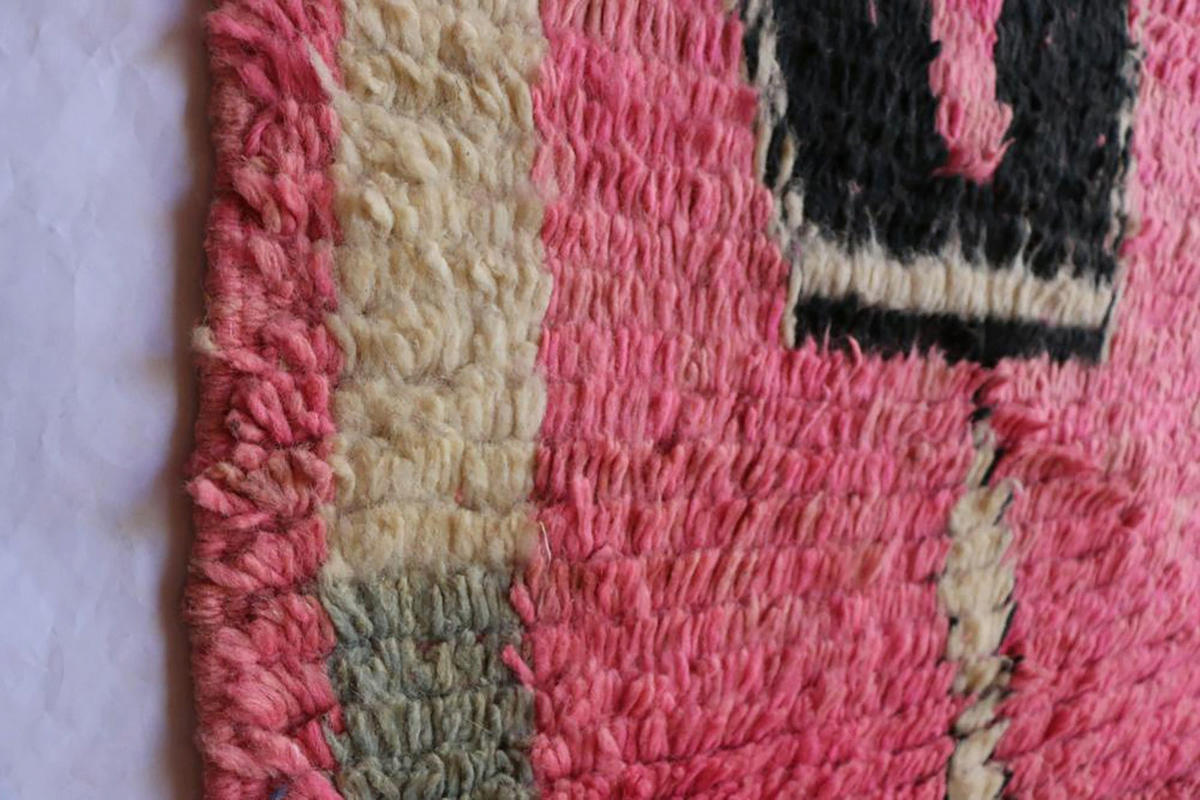 BERBERTEPPICH Teppichläufer marokkanisch aus reiner Wolle 200x 300 cm - Multicolor, Naturmaterialien (200/300cm) - AFK Living