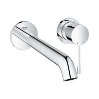 WASCHTISCHARMATUREN Silber 23/6.5/6.5 cm 19967001 - Silberfarben, Metall (6.5/6.5/23cm) - Grohe