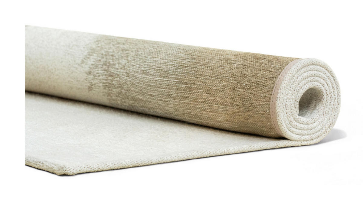 TEPPICH modern Flachgewebe GLOBE Beige 170 x 240 cm - Beige, Textil (170/240cm) - Novatrend