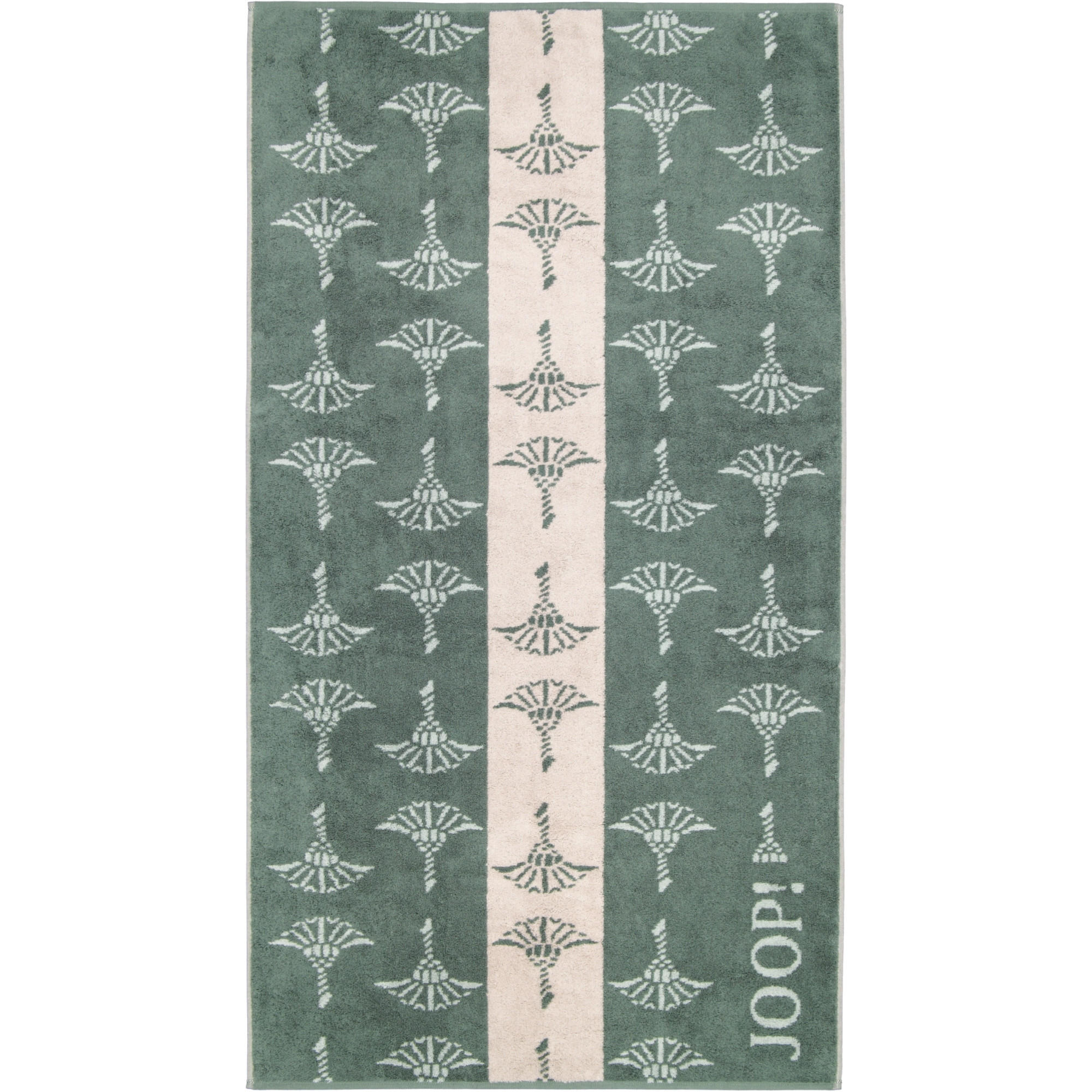 DUSCHTUCH DIVIDED CORNFLOWER 1706 SALBEI - 44 - Grün, Textil (80/150cm) - Joop!