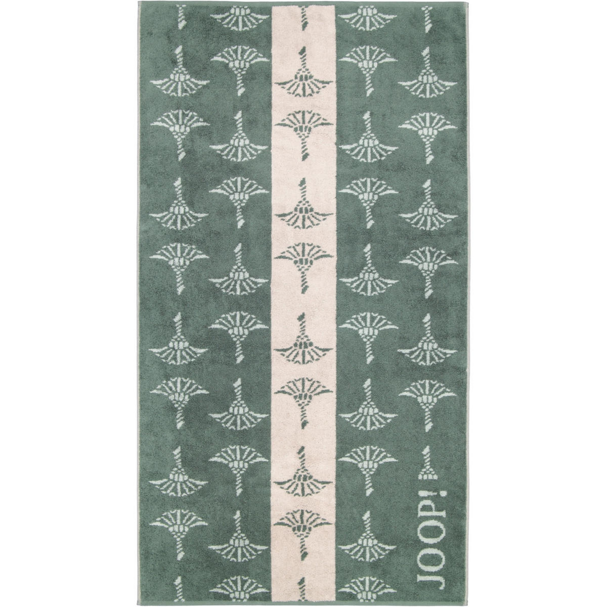 DUSCHTUCH DIVIDED CORNFLOWER 1706 SALBEI - 44 - Grün, Textil (80/150cm) - Joop!