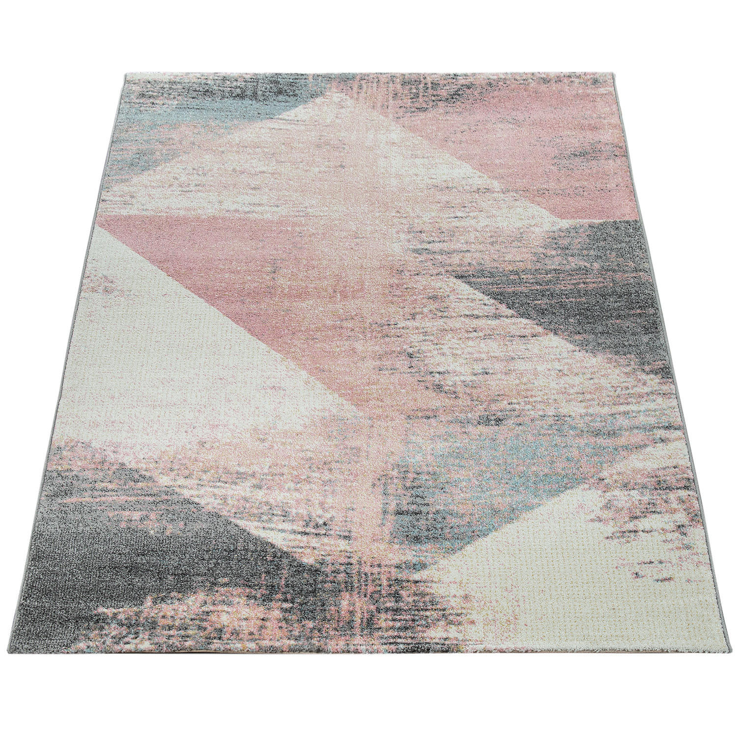 Paco Home Kurzflorteppich Mehrfarbig 60x100 cm