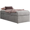 BOXBETT ZERO 90/200 - Hellgrau Velvet - H4 - Topper T25 - Hellgrau, Textil (90/200cm) - MKS