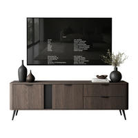 TV-SCHRANK TWILIGHT 2D2D mit Schubladen - Eichefarben, Holzwerkstoff (195/61/38cm) - Lookway