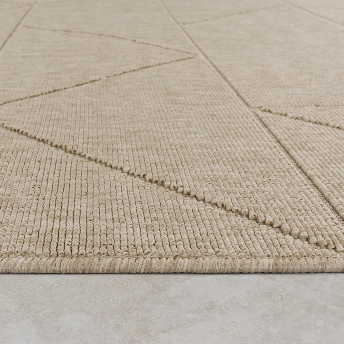 OUTDOORTEPPICH 80/150 cm Brugge 226 - Beige, Textil (80/150cm) - Paco Home