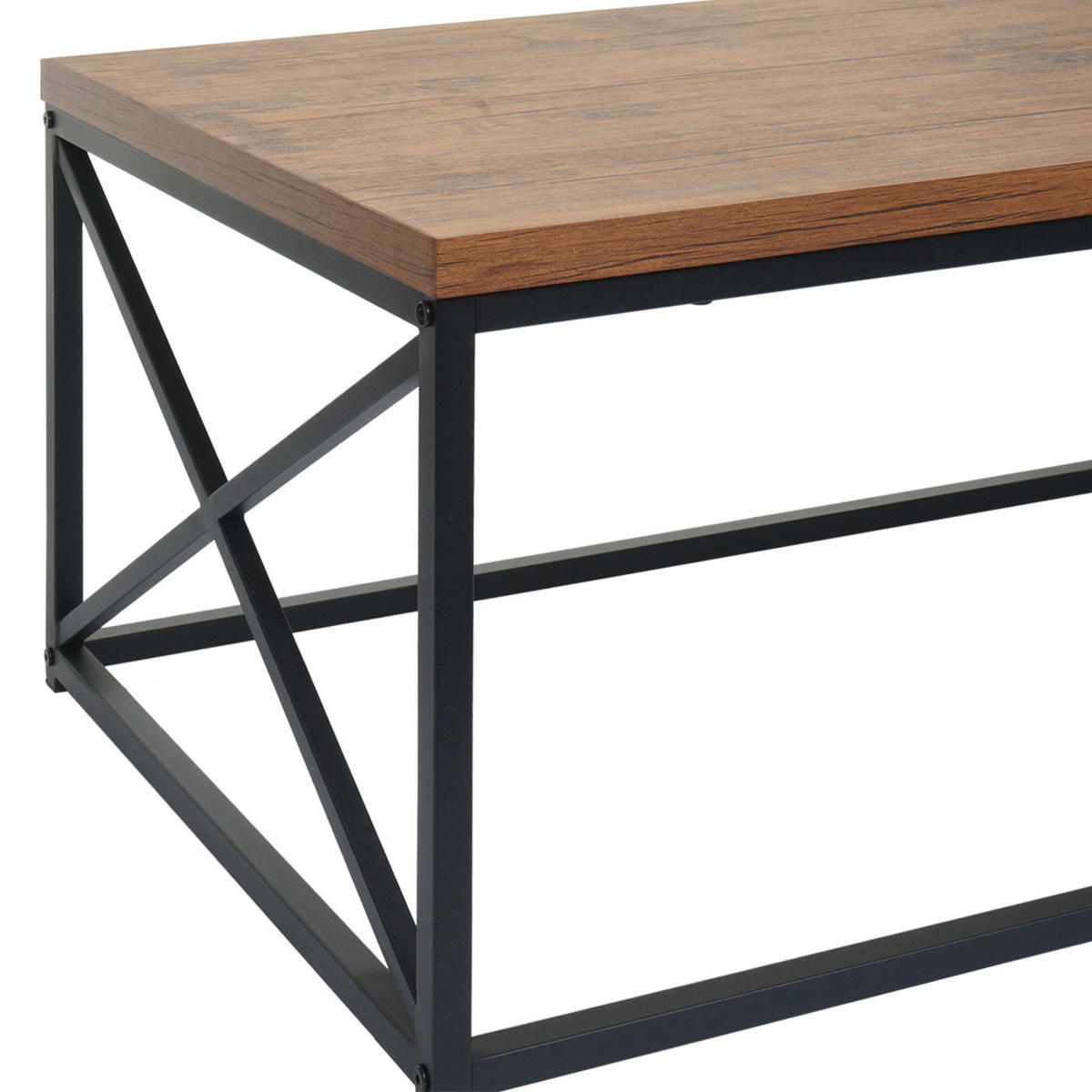 COUCHTISCH rechteckig Braun - Braun, Holzwerkstoff (60/110/44cm) - MCW