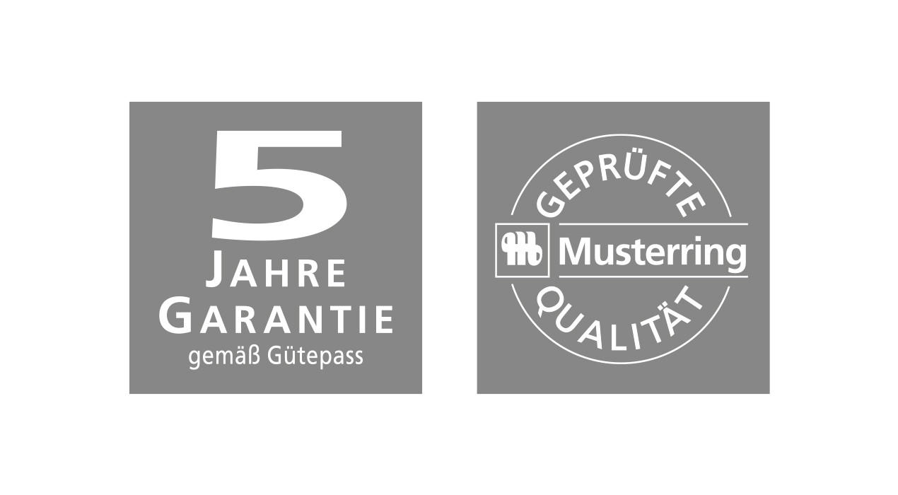 5 Jahre Garantie