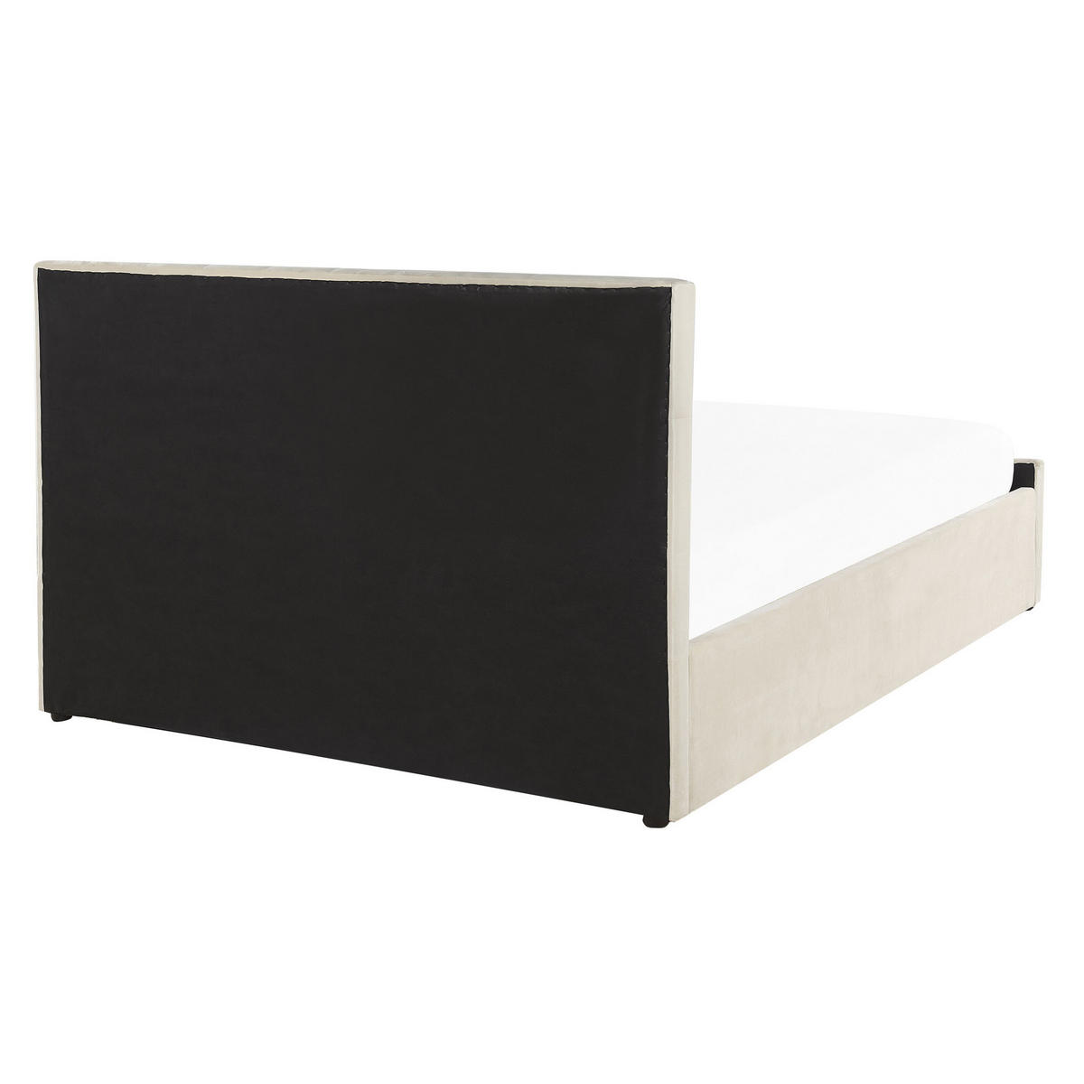 POLSTERBETT 140/200cm Helles Beige Amiens - Beige, Textil (140/200cm) - Beliani