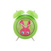 WECKER Peekaboo Bunny 15.2/15.2/18.2 cm - Limette, Kunststoff (15.2/18.2/15.2cm) - Karlsson