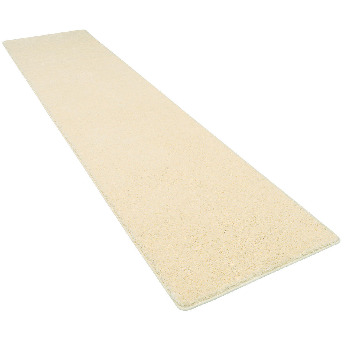 HOCHFLOR SHAGGY LÄUFER TEPPICH PALACE - Creme, Textil (100/300cm) - Snapstyle