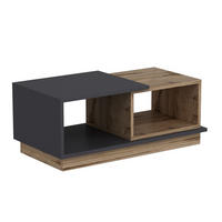 COUCHTISCH consept grau anthrazit - Grau, Holz (90/45/36cm) - Habitat Garten
