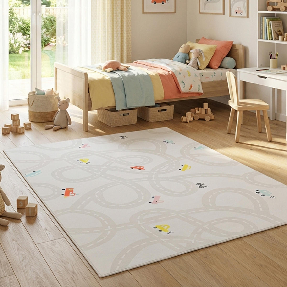 KINDERTEPPICH SNOOKI Beige 250/350 cm - Beige, Textil (250/350cm) - Tapiso
