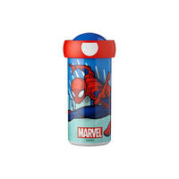 VERSCHLUSSBECHER Campus Spiderman 300 ml - Blau/Rot, Kunststoff (0.3L) - Mepal