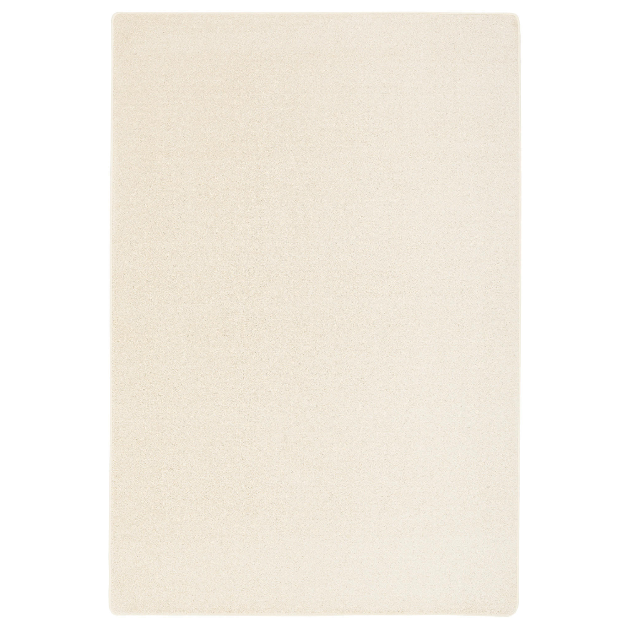 HOCHFLOR VELOURS TEPPICH LUNA - Creme, Textil (160/160cm) - Snapstyle