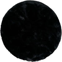 FELLTEPPICH CLOUD SUPER SOFT 200/200 cm Schwarz - Schwarz, Textil (200/200cm) - Consilio Concept