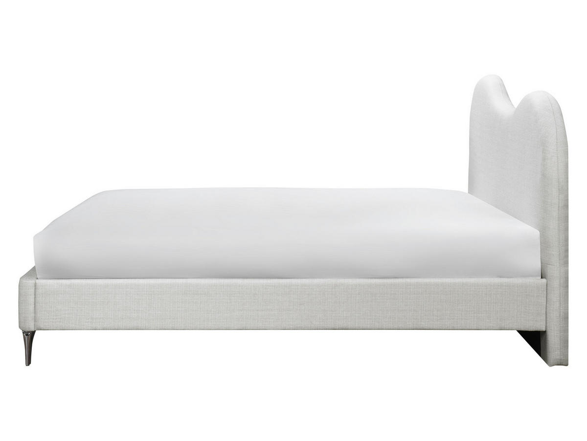 POLSTRBETT Triana 1035 - Creme/Schwarz, Holzwerkstoff/Textil (160/200cm) - MIRJAN24