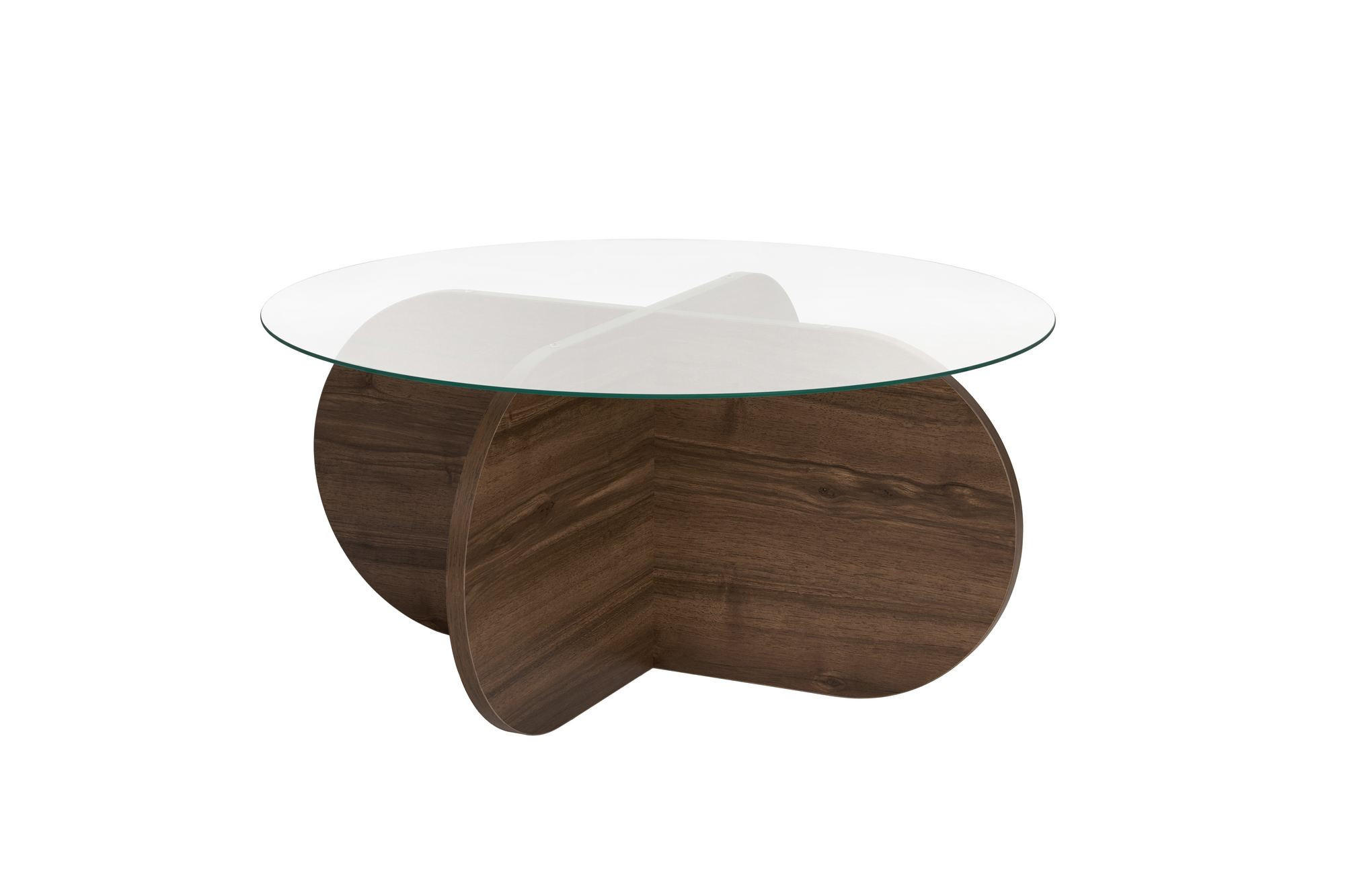 Habitat Garten Couchtisch Braun 75x35x75 cm