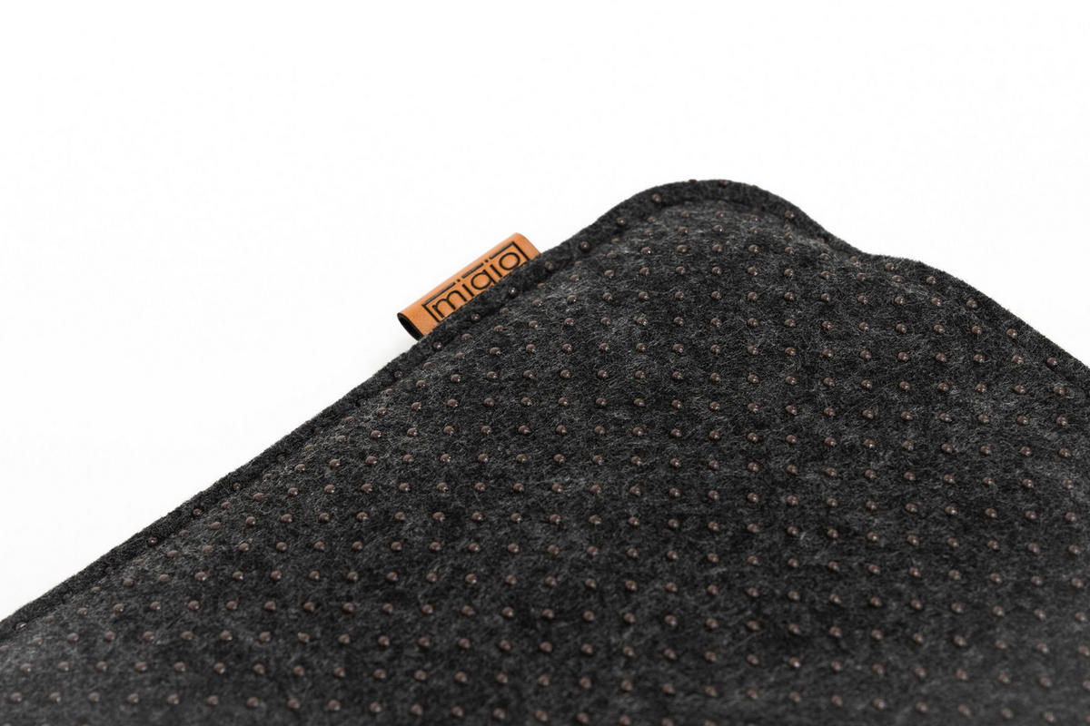 SITZKISSEN mit Antirutschnoppen 4er-Set - Dunkelgrau, Textil (40/40/2cm) - Miqio Design