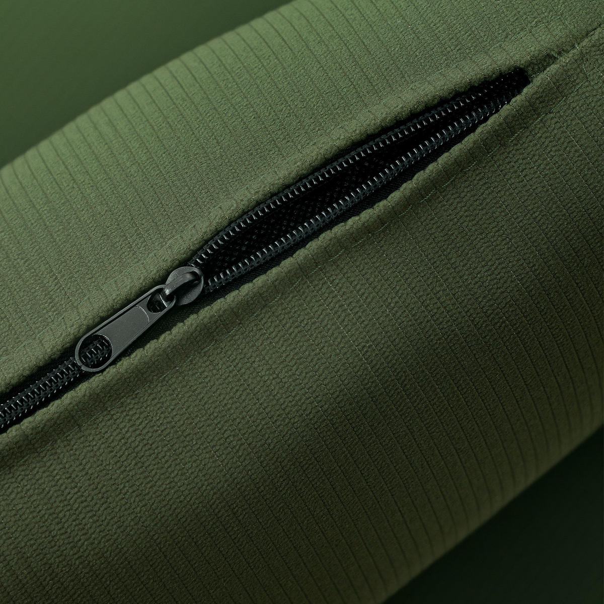 ARMLEHNSTUHL DE-06474 gepolstert, mit Lendenkissen Grün - Grün, Holz/Textil (69/78/69.5cm) - ComfortXL