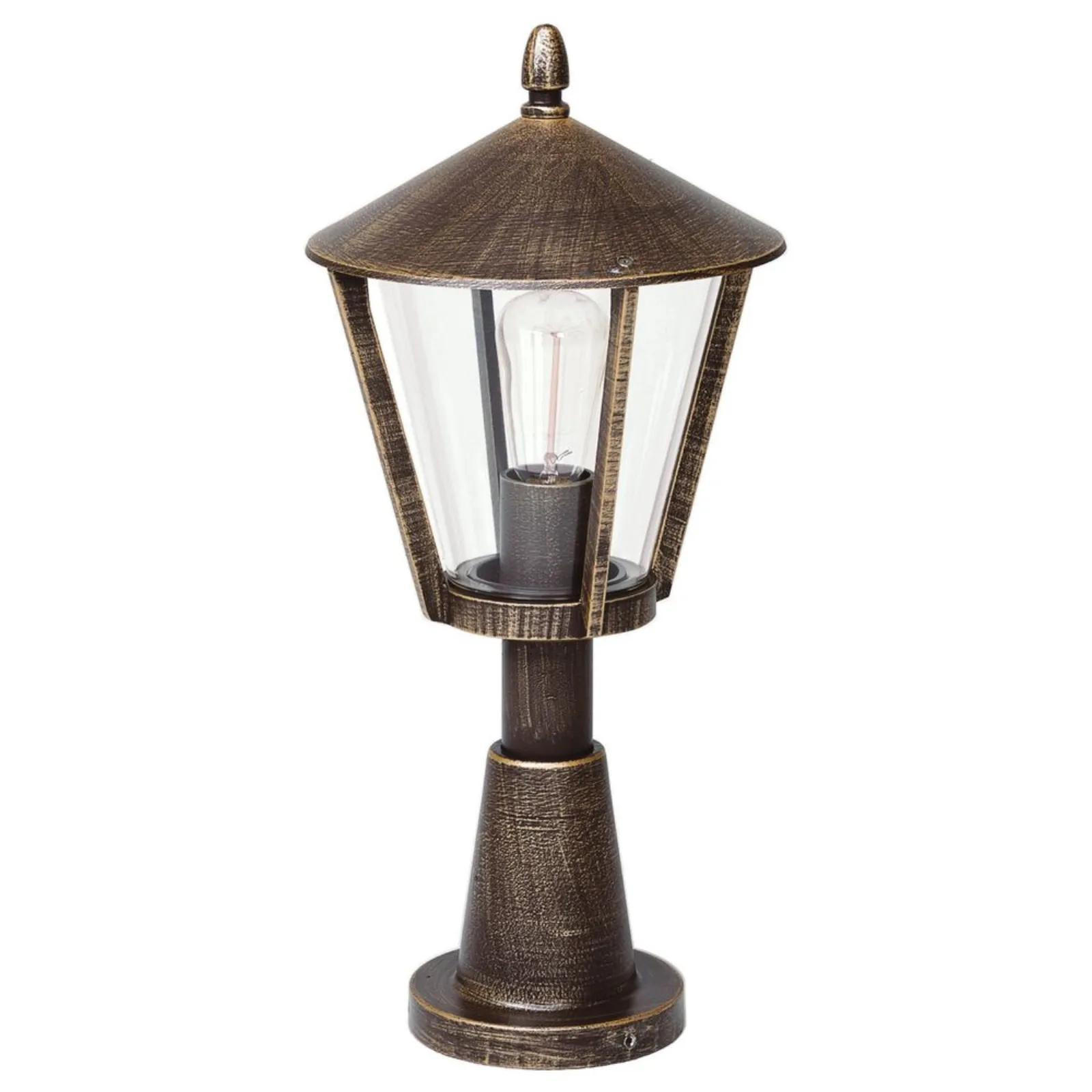 WEGELEUCHTE Braun - Braun, Metall (13/13/56.5cm) - click-licht