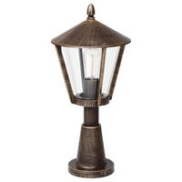 WEGELEUCHTE Braun - Braun, Metall (13/13/56.5cm) - click-licht