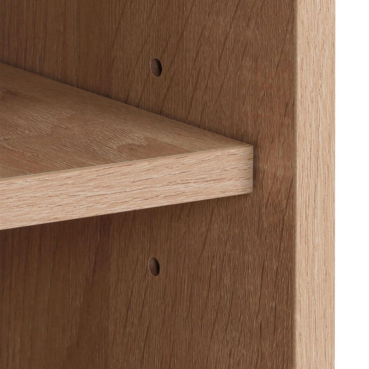 NACHTTISCH rechteckig Braun - Braun, Holz (40/71/41cm) - MCW