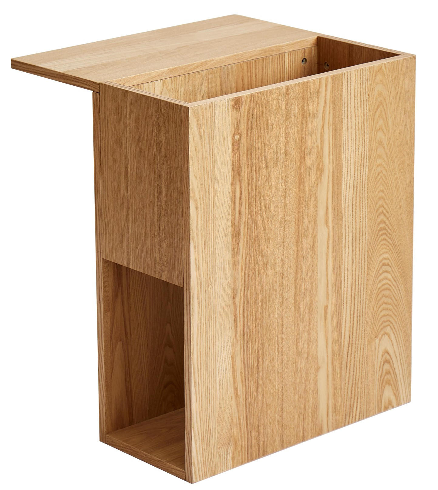 BEISTELLTISCH Rund Braun 50 x 50 x 49 cm - Braun, Holz (18/45/55cm) - Nordlys
