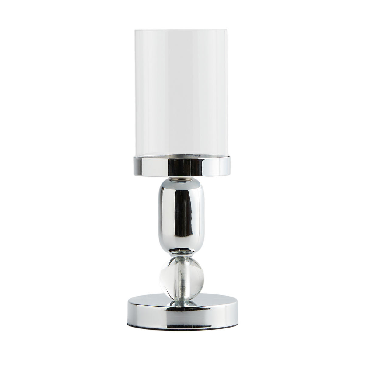 KERZENSTÄNDER Eli - Silberfarben, Metall (12/31/12cm) - home&you