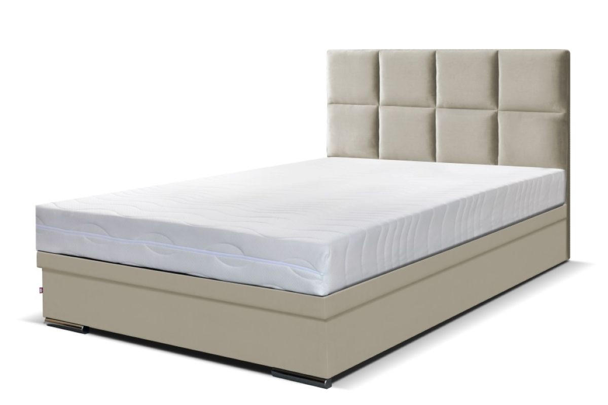 BOXBETT Sizilien 140x200 cm mit Bettkasten, beige - Beige, Kunststoff (140/200cm) - Margaret Hadas24