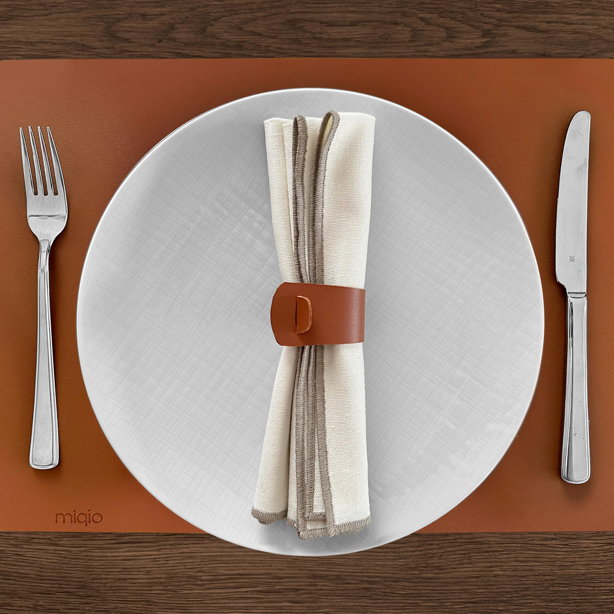 STOFFSERVIETTEN aus Baumwolle 6er-Set - Creme, Textil (45/45cm) - Miqio Design