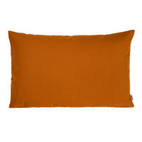KISSENHÜLLE Wunschton sanddorn-orange 40/60 cm - Orange, Textil (40/60cm) - beties Heimtextil