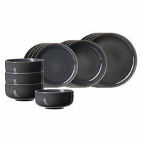 EINSTEIGER-SET Toledo grau 16er Set - Grau, Keramik (1/1/1cm) - Ritzenhoff Breker