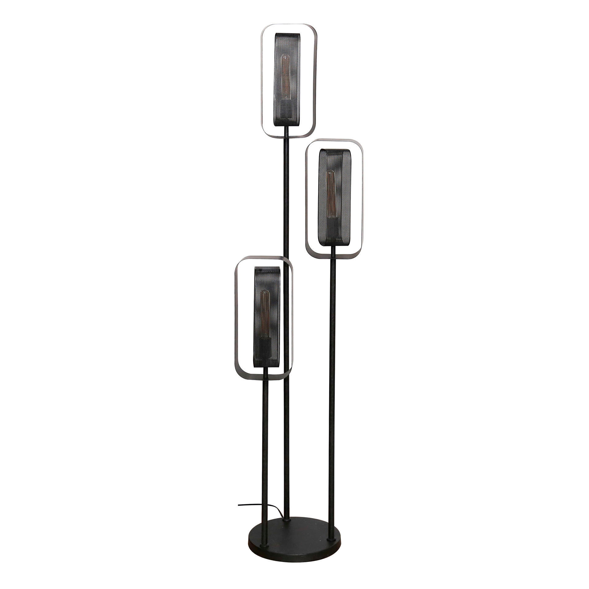 Hoyz Collection Stehleuchte Schwarz 42x170x42 cm