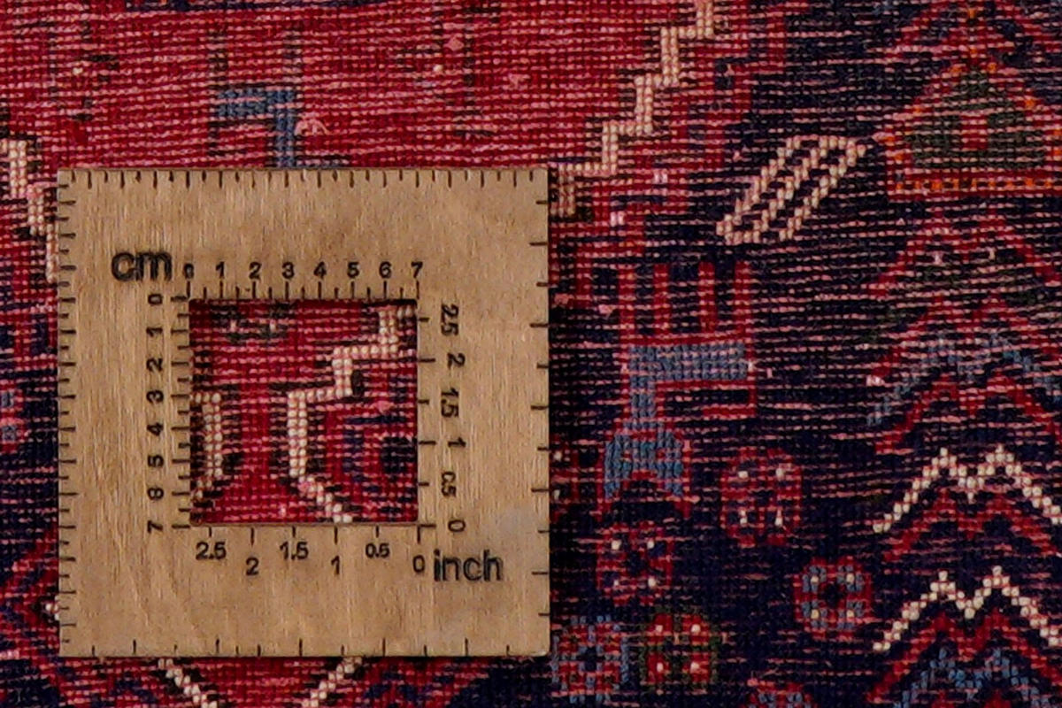 ORIENTTEPPICH handgeknüpft Afshar Blau 195/135 cm Schurwolle - Blau, Textil (135/195cm) - Looma
