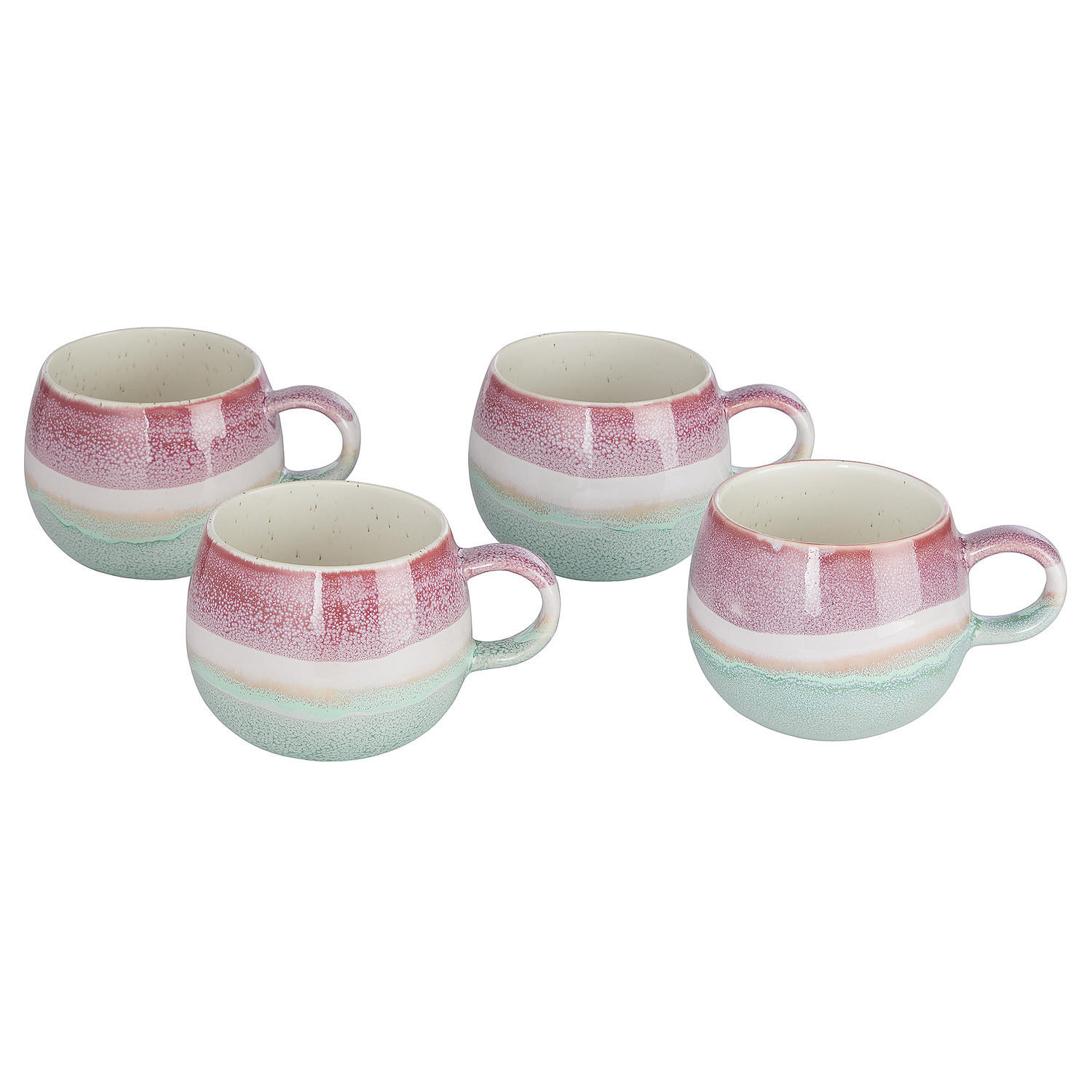 TASSEN 4er-Set Medley 470 ml - Mintgrün, Keramik (0.47L) - Butlers