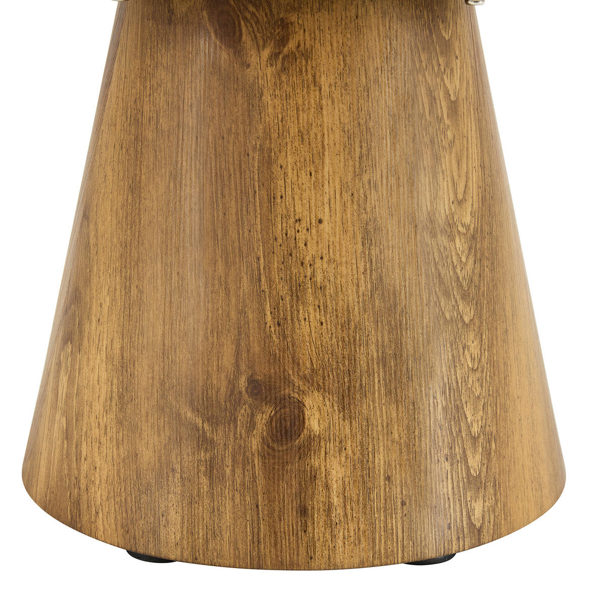 COUCHTISCH rund 60/60/35 cm Wood aus MDF in Echtholzoptik pflegeleicht - Naturfarben, Holzwerkstoff (60/60/35cm) - OKWISH