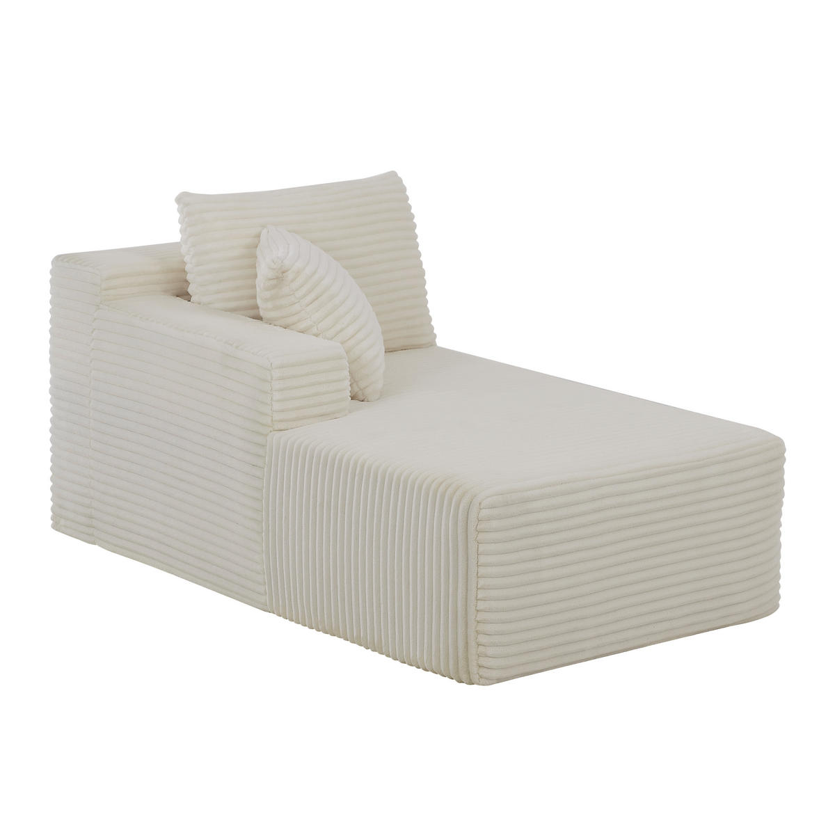 L-FÖRMIGES ECKSOFA Weiß 252,5/163/65 cm 4-Sitzer Modular mit Memory Foam - Weiß, Kunststoff (252.5/163cm) - PANGIVO