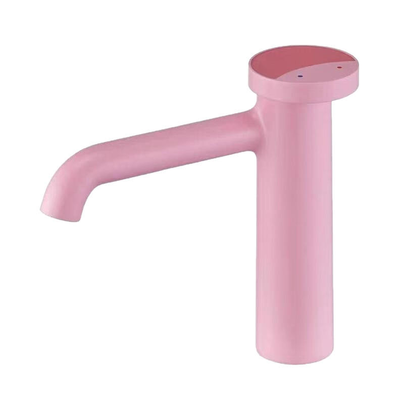 BADEZIMMERARMATUR, 17,3 x 14 cm, rosa - Pink, Metall (25/10/20cm) - Vallsero