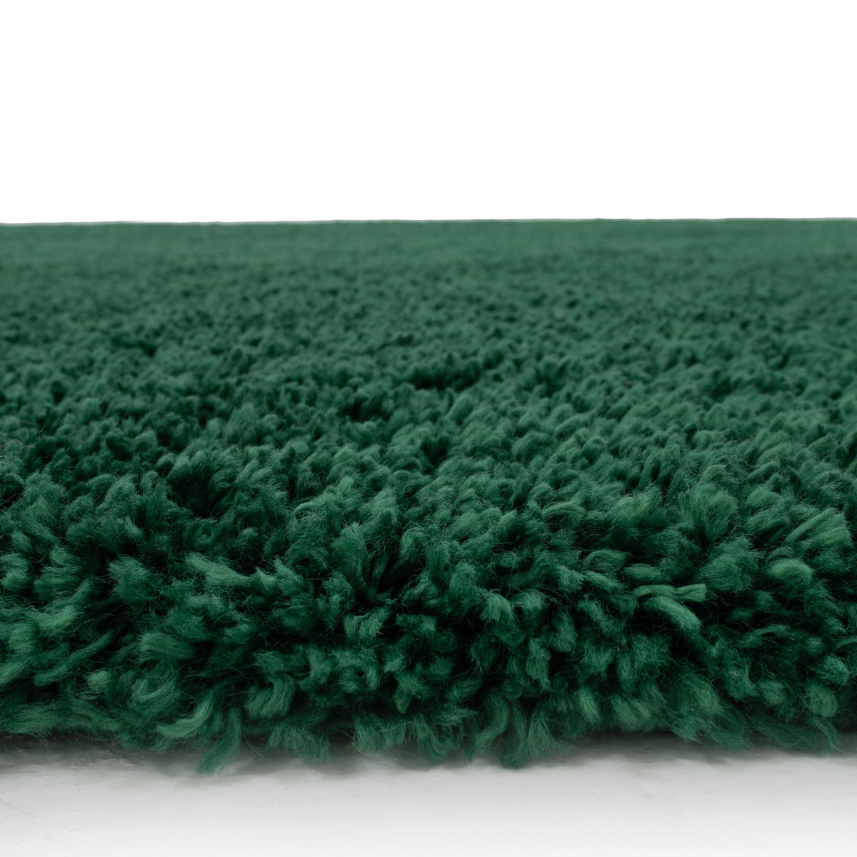 HOCHFLORTEPPICH Grün - Dunkelgrün, Naturmaterialien/Textil (80/150cm) - Kukoon Rugs
