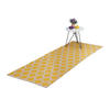 TEPPICH - Gelb/Beige, Textil (200/80cm) - Relaxdays