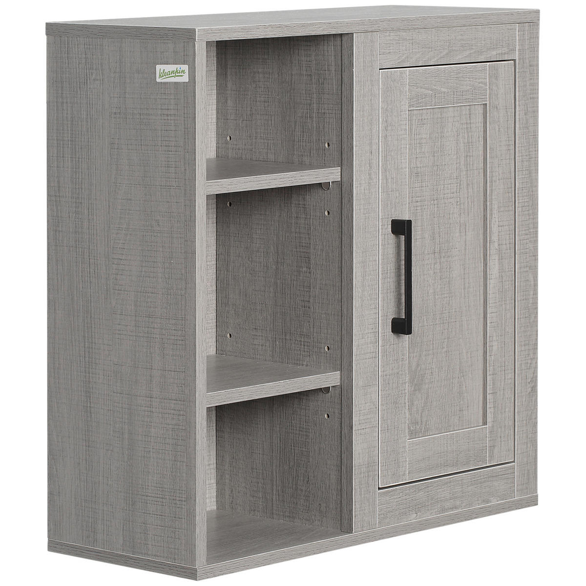 HÄNGESCHRANK Grau 1 Stück - Grau, Kunststoff (48/50/20cm) - GiPP