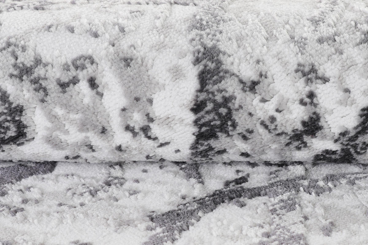 TEPPICH SKY Grau 160/160 cm - Grau, Textil (160/160cm) - Tapiso