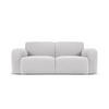 SOFA Molino aus Boucle hellgrau 2 Sitzplätze - Hellgrau, Textil (95/72/170cm) - Micadoni