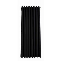 VORHANG »NEW YORK« HxB 245x295 cm Schwarz - Schwarz, Textil (295/245cm) - Gardinenbox